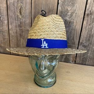 Los Angels Dodgers Panama Hat Baseball Garden Panama Beaxh